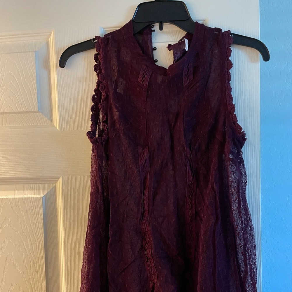 EUC Free People Lace Top